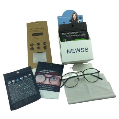 China Anti-fog ; Scratch Free Eyeglass Cloth Anti Fog Goggles Wiping Care Products Anti Fog Cloth Cleaning OEM for sale