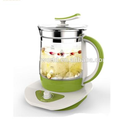 China 304 steel and 1500ml health glass hot sale electric teapot for sale