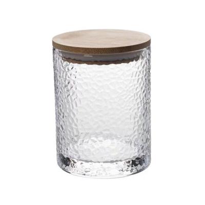 China HOT CHEAP SALE Viable Hammer Grain Jar Kitchen Grain and Glass Sealed Miscellaneous Jar Coffee Bean Tea Storage Storage Jar for sale