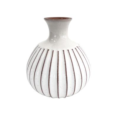 China Eco-friendly Decorative Nordic Ceramic Home Decoration Porcelain Vase Style Ceramic Flower Vases for sale