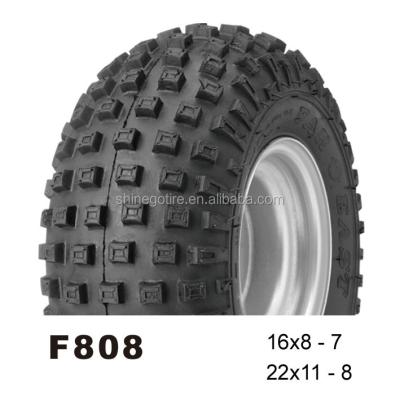 China Malaysia Soaraway Brand F808 Color ATV Tire Quality Materials, 19x7-8 Tire, ATV Tire for sale