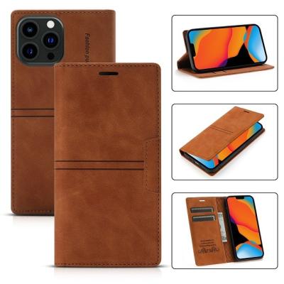 China High Quality Anti-drop Credit Card PU Leather Phone Case For iPhone For Samsung Case For Huawei Case For XIAOMI for sale