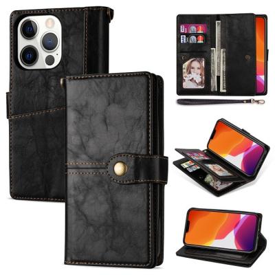 China High Quality Anti-drop PU Leather Case For iPhone For Samsung Case For Huawei Case for sale