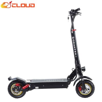 China CLOUD Unisex 48v 1000w 10 inch free shipping Eu USA warehouse off road e scooter electrica scooter adult folding electric elektroroller for sale