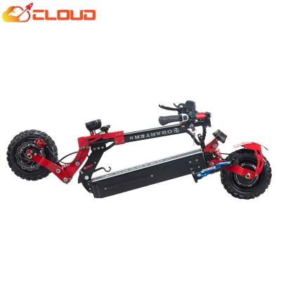 China Free Shipping CLOUD USA UK Warehouse Double Motor 11 Inch Foldable Electric Scooter Adult E-Scooter 48v 2400w for sale