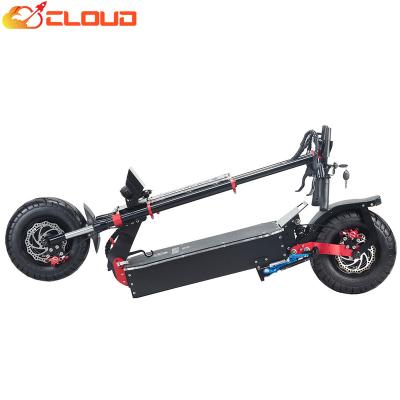 China CLOUD Folding Unisex Adult E Scooter 60v 5600w Free Shipping EU Warehouse Motor 13 Inch Double Electric Scooter Long Range Escooter for sale