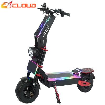 China Unisex CLOUD A11 11Inch Adult 8000W Powerful Seat E Scooter Foldable Electric Scooter Electric Scooter for sale