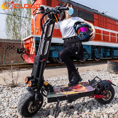 China CLOUD T22 100KM/H 200Kg Unisex Fast Load E Scooter Dual Motor Elektroroller Germany Electric Scooter for sale