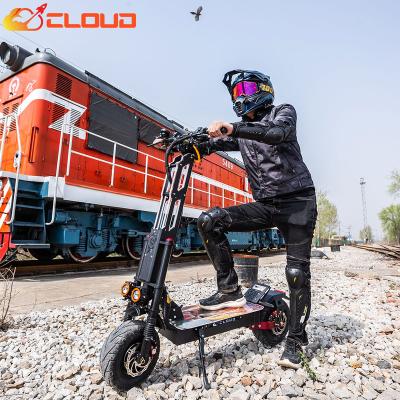 China Unisex CLOUD T22 14Inch Fatigue Foldable Scooter 5600W 8000W Electric Scooter Adult Seat E Scooter Elektrikli for sale