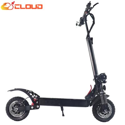 China CLOUD 2400w Double Motor Unisex Escooter 10inch 52v e Scooter Electric Scooter Adult Electric Scooter for sale