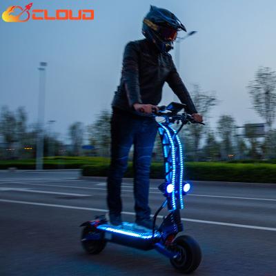 China Electrico CLOUD E8P 120KM/H 72V 7000W 2 Wheels E-scooter Unisex Fast Folding Scooter Electric Scooter for sale