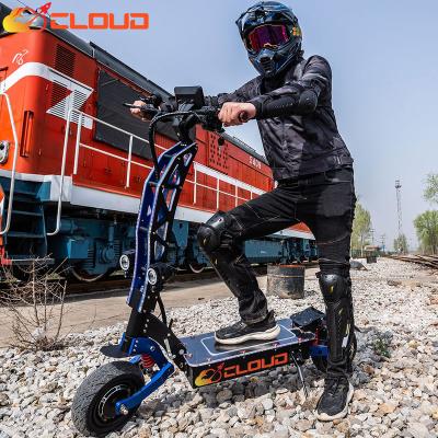 China CLOUD E8P 11Inch Adult 200Kg Load 7000W E Scooter Electric Scooter Unisex Folding Off-Road Scooter for sale