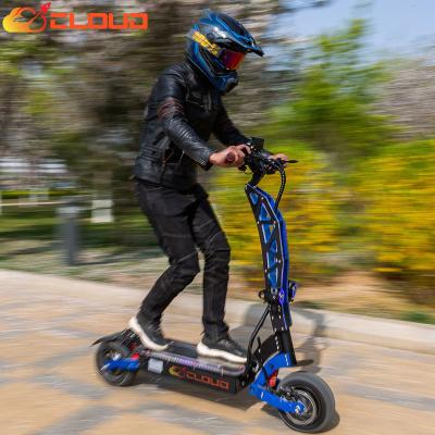 China CLOUD E8P Electrico Electric Scooter Unisex Adult E-scooter 8000W 7000W Double Waterproof Scooter for sale