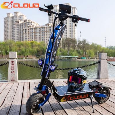 China Unisex CLOUD E8P For Adults Seat E Scooter 7000W 8000W Folding Electric Scooter From Elektroroller Germany for sale