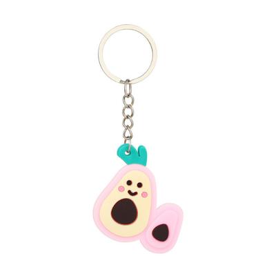 China Rising Cute Pear Doll Keychains Women Plastic Girl Bags Key Ring Gift Key Chain Cars Key Ring for sale