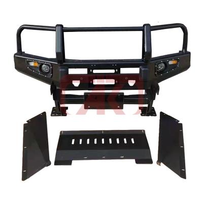 China Compatible Front Bumper Bull Bar For GWM Great Wall Poer Cannon Winch Bumper Compatible Winch Car for sale