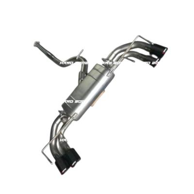 China Exhaust System Wholesale 304 Stainless Steel Automotive Inline Exhaust System For Audi S3 for sale