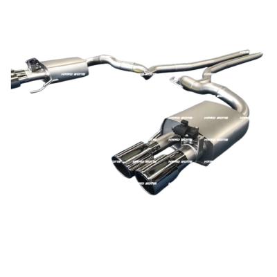 China Exhaust System 304 Stainless Steel Automotive Catback Exhaust System For Ford Mustang 5.0 for sale