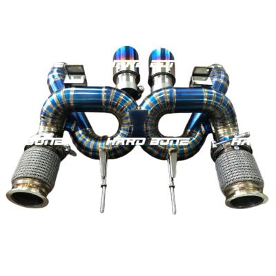 China Exhaust System Manufacturer Supply Titanium Alloy Automotive Exhaust System For Mclaren 720S for sale