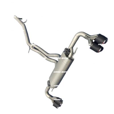 China Exhaust System 304 Stainless Steel Catback Automotive Exhaust System For Porsche Cayenne 9Ya 3.0T 2020 for sale