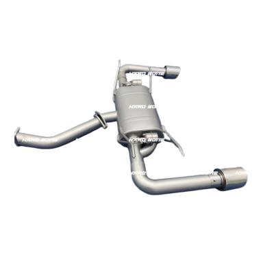 China Exhaust System Competitive Price 304 Stainless Steel Automotive Exhaust System Catback For Toyota 86 for sale