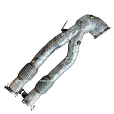 China Automotive Exhaust De-Cat Exhaust Downpipe Exhaust Pipe Without Heat Shield For Audi Rs 3 8V.2 Ttrs 8S (Ea855) Evo 2017+ for sale