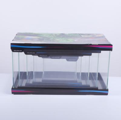 China Viable High Quality Customized Sizes 4 In 1 5 In 1 Fish Tank Ultra Clear Glass Sets for sale