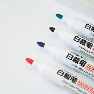 China High Quality Refillable Non-Toxic Whiteboard Erasable Marker Pen With Color Box 14.9*1.7cm for sale