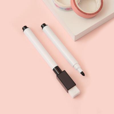 China 11.3*1cm Eco-Friendly Non-Toxic Smell Non-Toxic Erasable Low Interactive Dry Erase Magnetic Whiteboard Marker Pen for sale