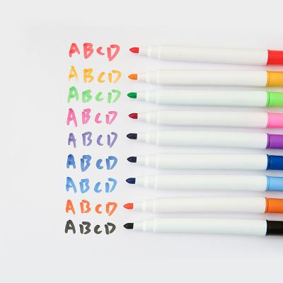 China 2022 Colorful Whiteboard Marker Pen No Magnetic White Board Erasable Markers with Eraser 11.3*1cm for sale