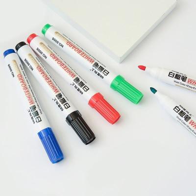 China High Quality Refillable Non-Toxic Whiteboard Erasable Marker Pen With Color Box 14.9*1.7cm for sale