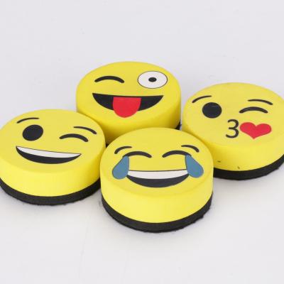 China Environmental Friendly High Quality Whiteboard Eraser Magnetic Whiteboard Cleaner Emoji Whiteboard Accessory Eraser for sale