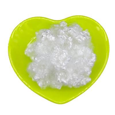 China Anti-deformation Polyester Staple Fiber For Toy Sofa Pillow Cavity Filling Conjugated High Quality Siliconized Fiber for sale