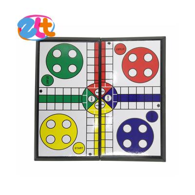 China Educational Toys Plastic Toy Folding Ludo Board Game For Kids for sale