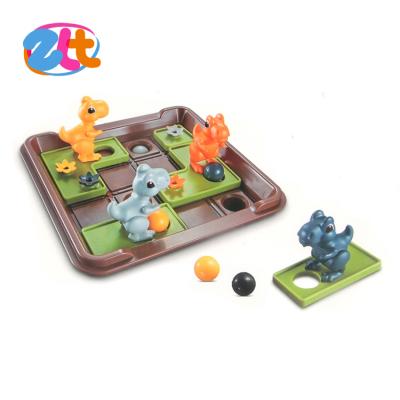 China Board Multiplayer Board Game Kids Dinosaur Multiplayer Educational Toy Board Game for sale