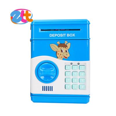 China Good Quality Money Plastic Electric Bank Password Safe Box For Kids for sale