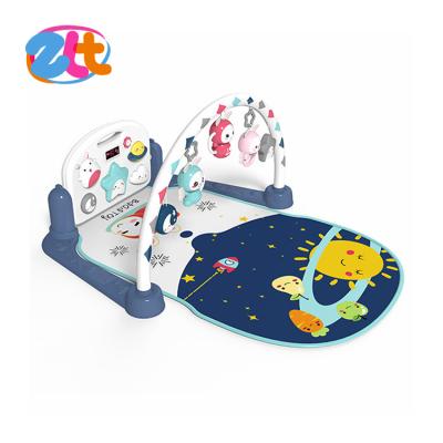 China Educational Toy Best Selling New Baby Piano Play Mat Multifunctional Stage Projection Gym Musical Toy for sale