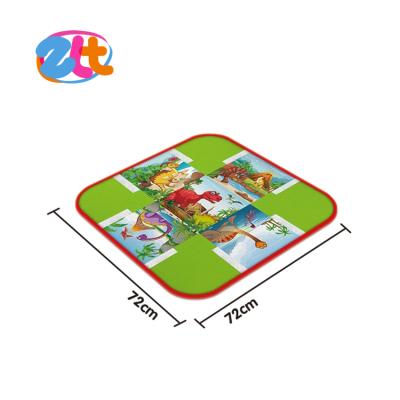 China Play Mat Children 2 In 1 Baby Crawling Kids Foldable Play Dinosaur Storage Box Mat for sale