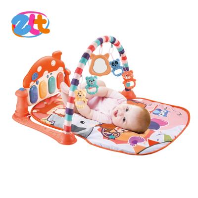 China Educational Toy Multifunctional Baby Gym Play Mat with Music and Lights for sale