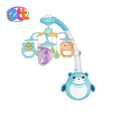 China With Music Amazon Projector Baby Crib Mobile with Music and Hanging Rotating Rattles for sale