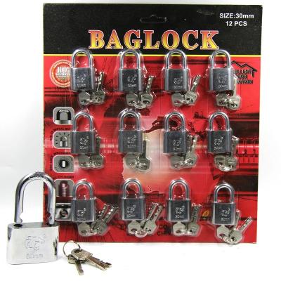 China Workshop China Safety Padlock Iron Hardened Plated Pad Lock High Quality Supplier Samples for sale