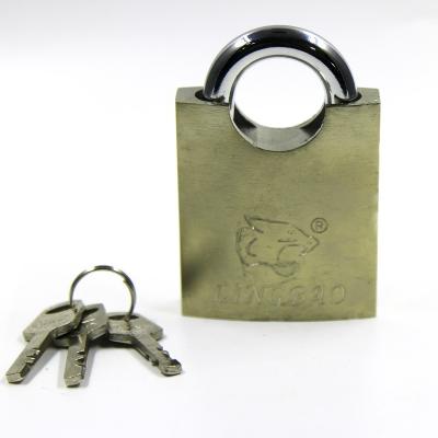 China Different workshop 40mm/50mm/60mm/70mm steel padlocks with 3 keys for sale