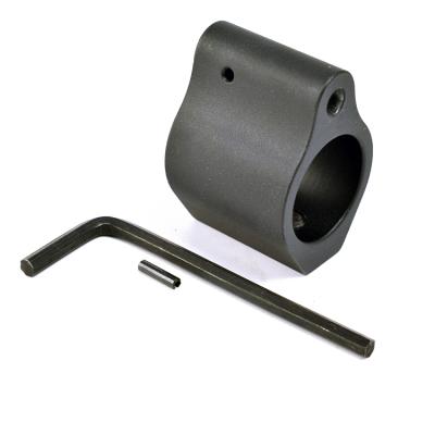 China Hunting Products Parts Aluminum Alloy Low Profile AR 15 Part AR 15 Tactical Gas Block .750 For M4 Rifle Hunting Gun Accessories Standard Barrel Pin for sale