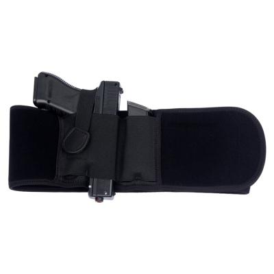 China Hunting Tactical Hidden Belt Military Shooting Carry Holster With Magazine Pouch Gun Holster Universal Pistol Belly Band Products Parts for sale