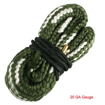 China Army Tactical Military Gun Hunting Rifle Accessories Boresnake Rope 20GA Hole Snake Gun Shotgun Barrel Clean Cleaning for sale