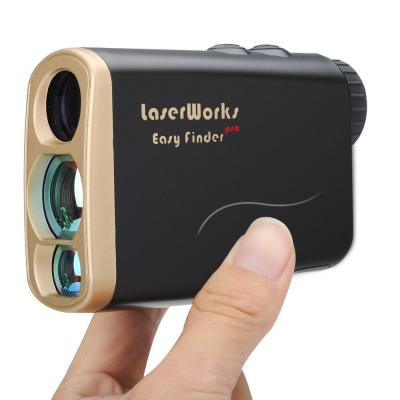 China 1500M Digital Golf Laser Rangefinder Telescope Laser Rangefinder Golf Measuring Monocular 106x35x73mm Military Hunting Distance for sale