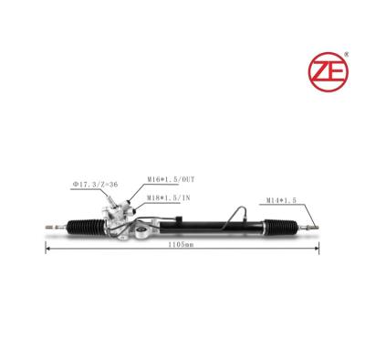 China Alloy / Aluminum Steel / Rubber 53601 tb0-p01 53601 ta0-a01 53601 ta0-a02 Repair Kit Manual Steering Rack For Honda Accord 2008- for sale