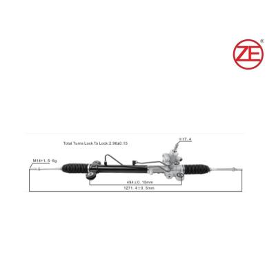 China Aluminum Alloy / Steel / Rubber Suitable Cr-v 2007 2008 Price Repair Kit Assy Rhd Steering Rack For Honda 53601swaq01 for sale