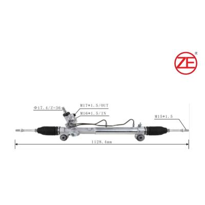 China Aluminum alloy/steel/rubber power steering rack and pinion 44250-33330 44200-33350 44250-33410 for Lexus Camry for sale