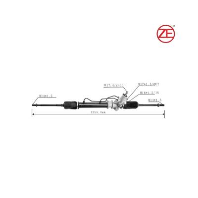 China Aluminum Alloy/Steel/Rubber Mount 44250-02010 Steering Box 44250-12230 For Corolla Ee90 1987-1993 for sale